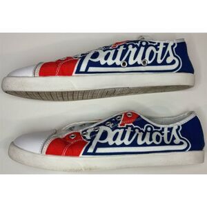 New England Patriots Custom Sneakers Unisex Size 8 Multicolor Football